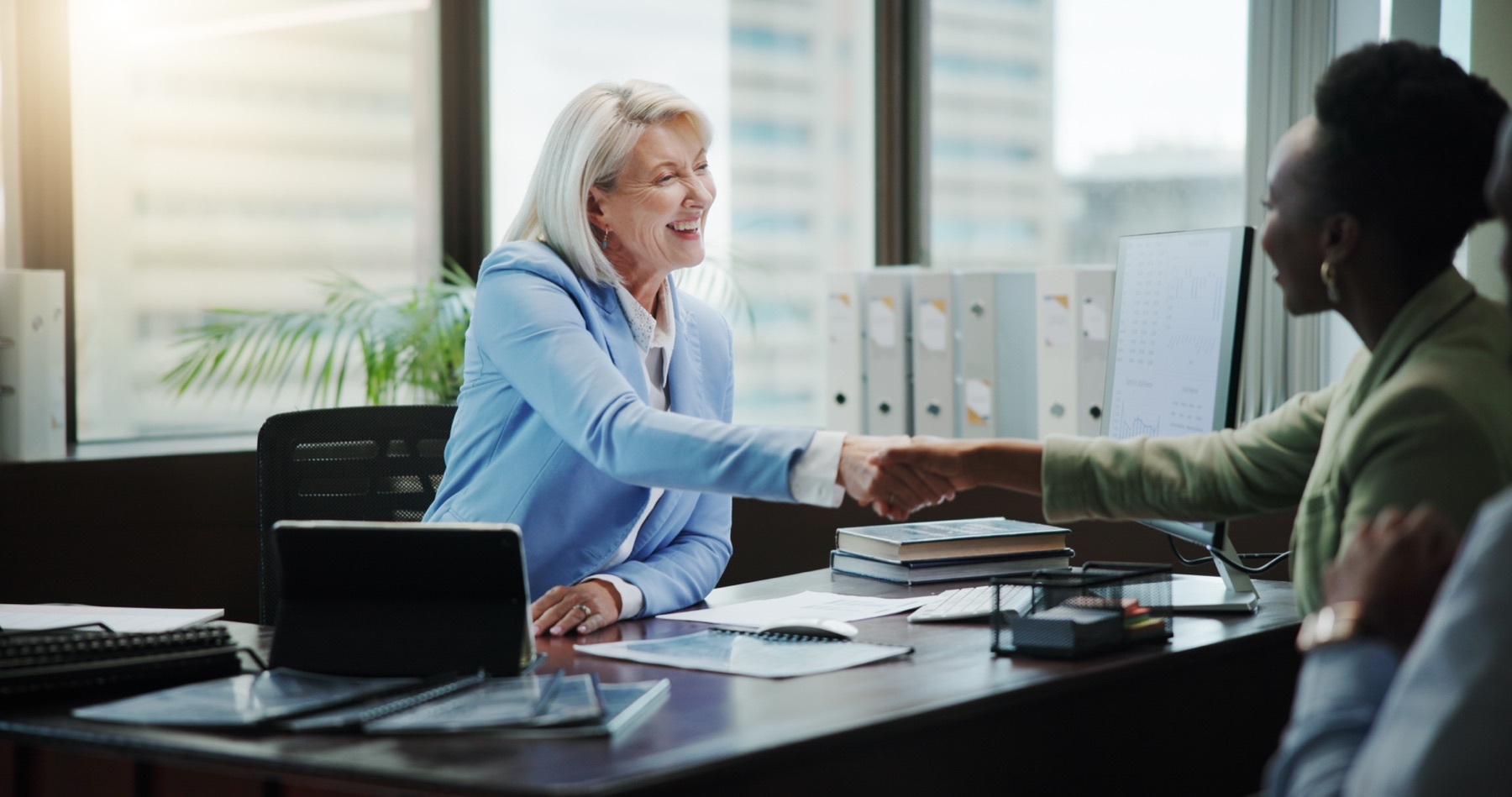 Équipe ANESTA en échange avec un client